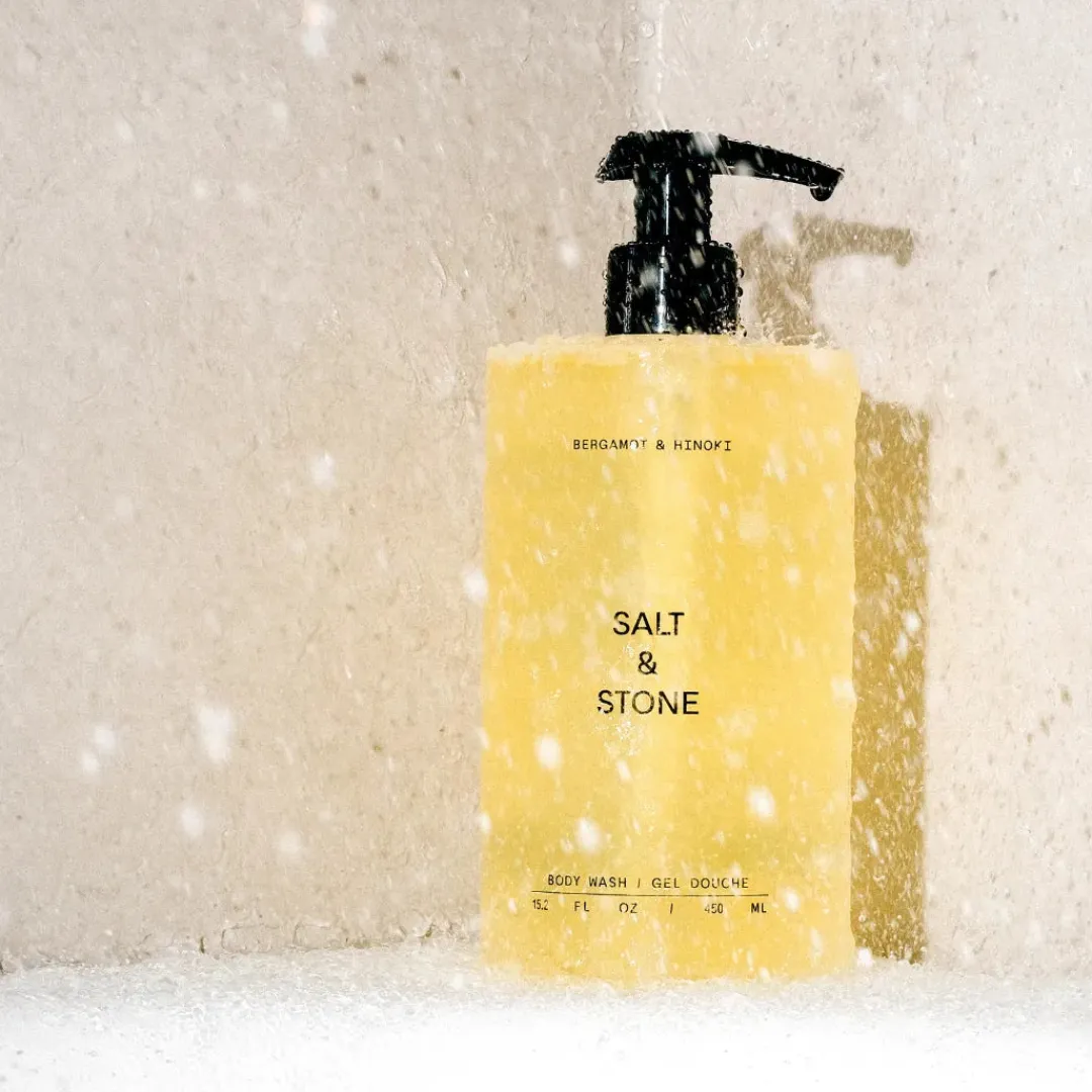 Geles De Ducha<Salt & Stone Body Wash Bergamot & Hinoki