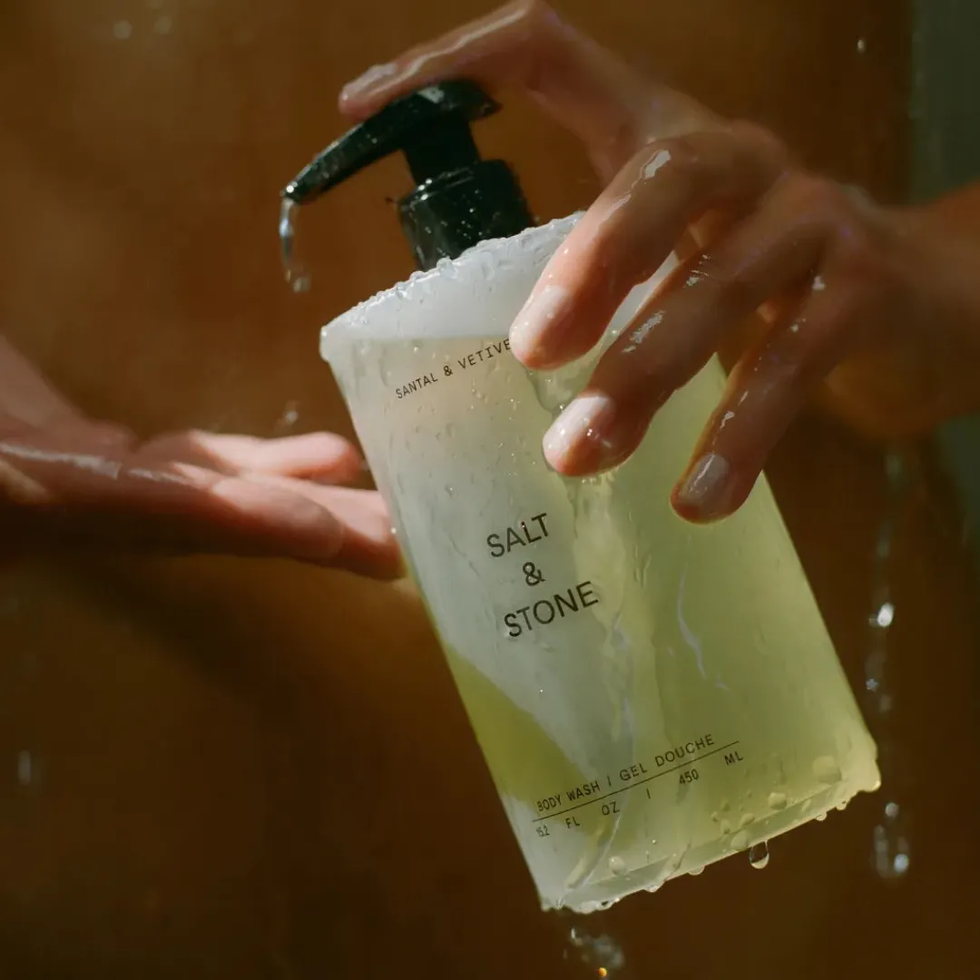 Geles De Ducha<Salt & Stone Body Wash Santal & Vetiver