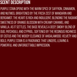 Amaderados<Born To Stand Out Purple Stain