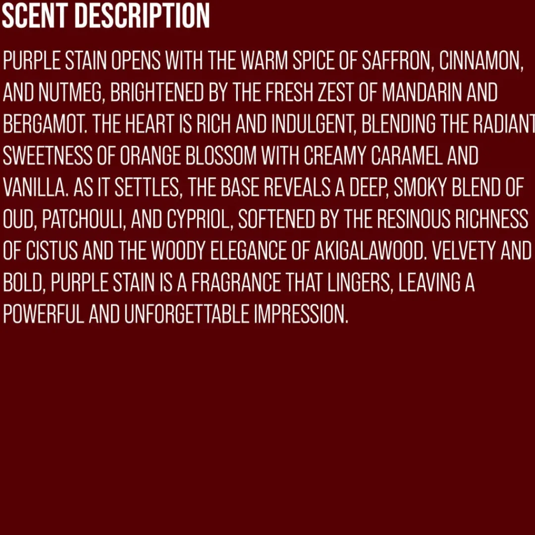 Amaderados<Born To Stand Out Purple Stain